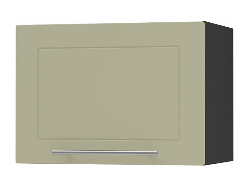 KÜCHENHÄNGESCHRANK Kvantum W4B/50 Vanille Matt / Schwarz Matt 50 / 32,5 / 36cm