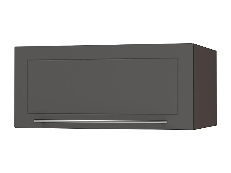 KLAPPHÄNGESCHRANK Kvantum W6B/80 Graphit Matt / Lava Matt 80 / 59 / 36cm