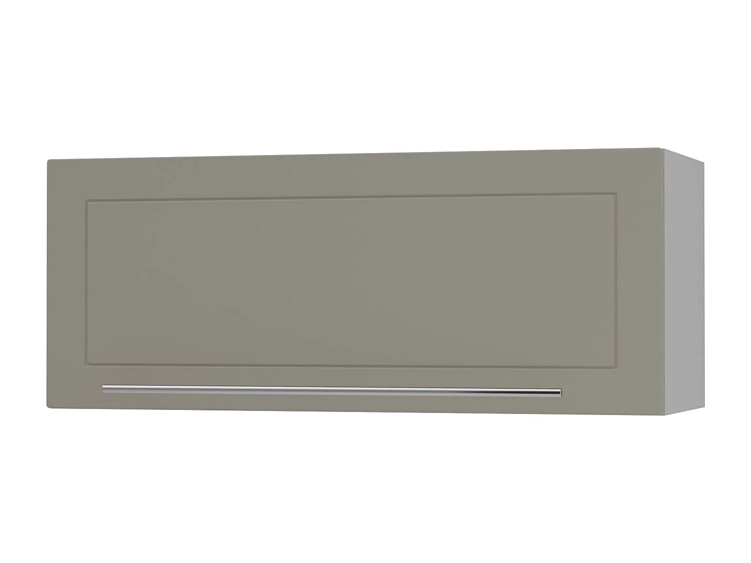 KLAPPHÄNGESCHRANK Kvantum W4B/90-AV Beige Matt / Grau Matt 90 / 32,5 / 36cm