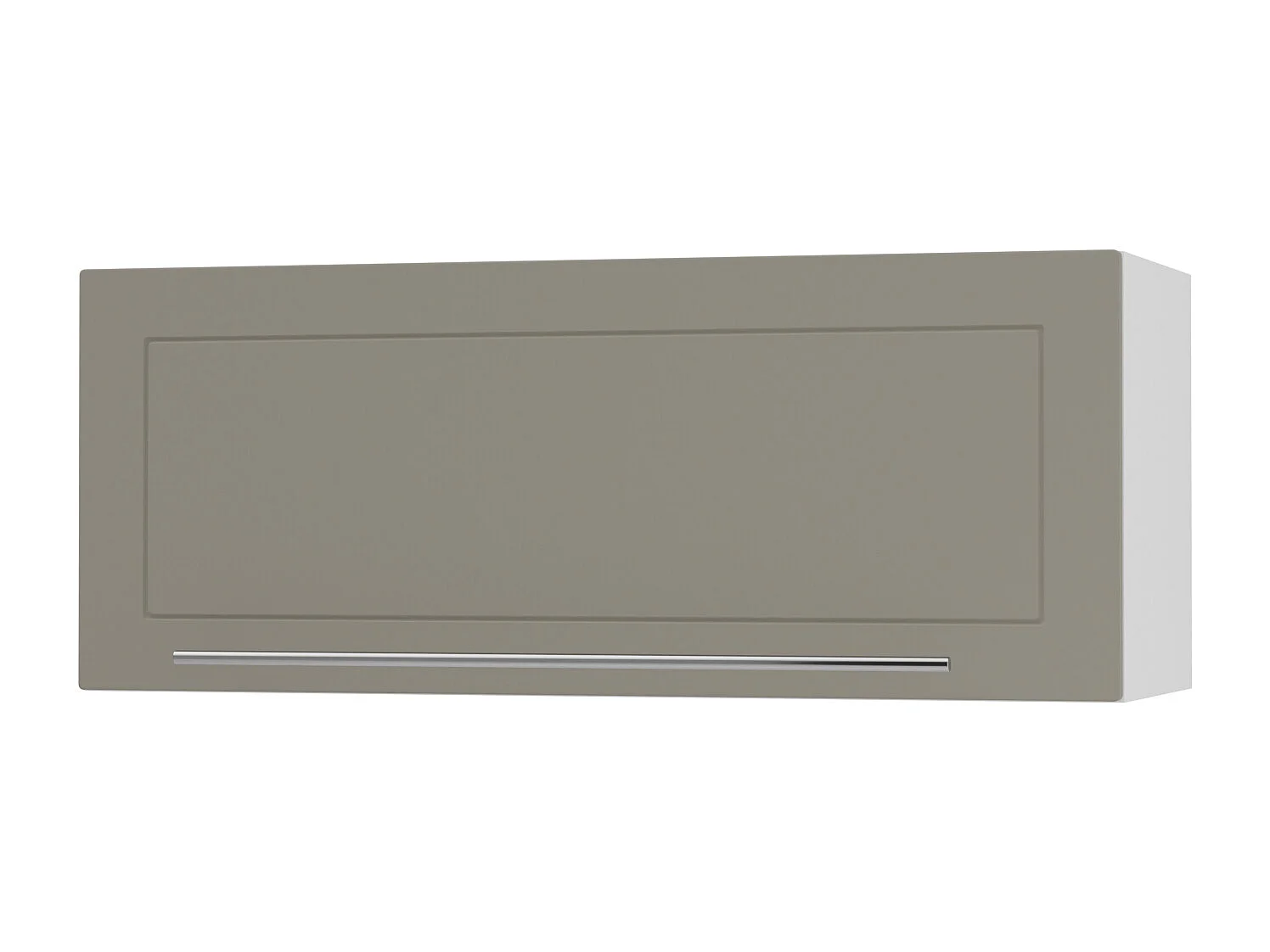 KLAPPHÄNGESCHRANK Kvantum W4B/90 Beige Matt / Weiß Matt 90 / 32,5 / 36cm