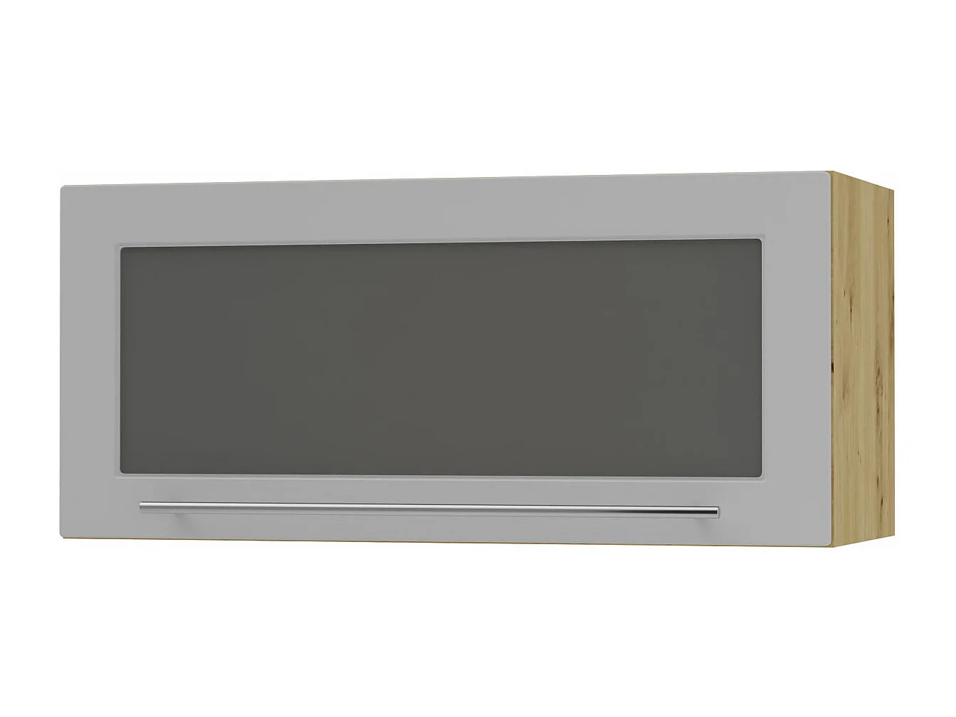 KLAPPHÄNGESCHRANK Kvantum W4BS/80-AV Dust Grey Matt / Eiche Artisan Matt 80 / 32,5 / 36cm