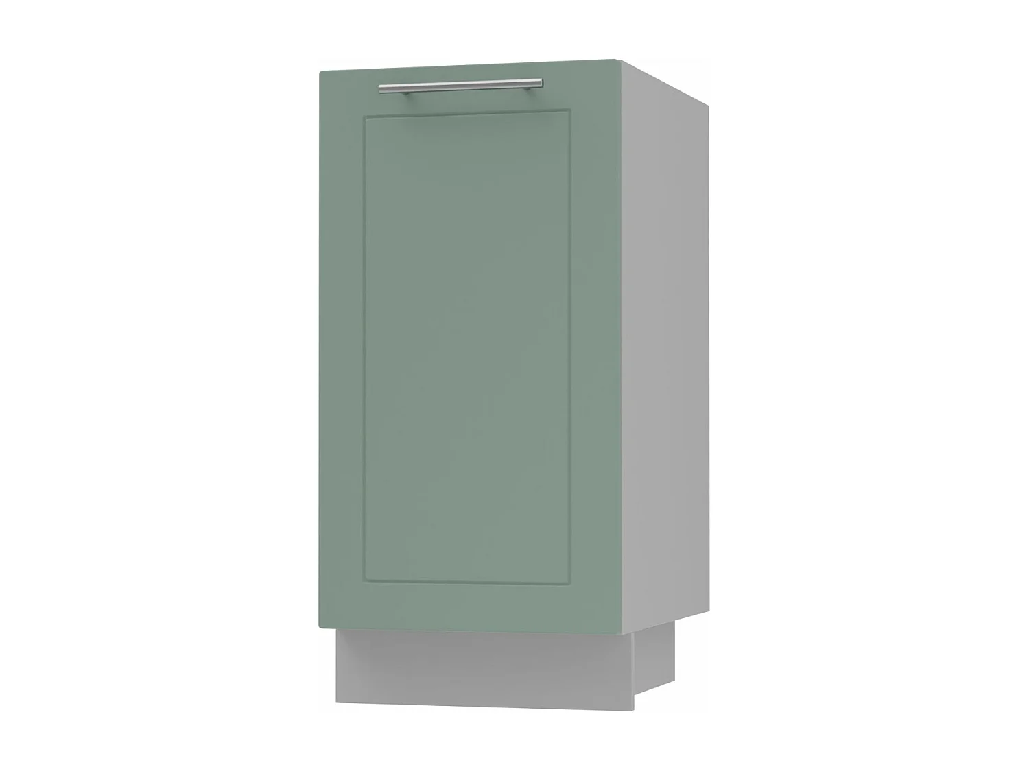 KÜCHENUNTERSCHRANK Kvantum D1D/40 Mint Matt / Grau Matt 40 / 50 / 82cm