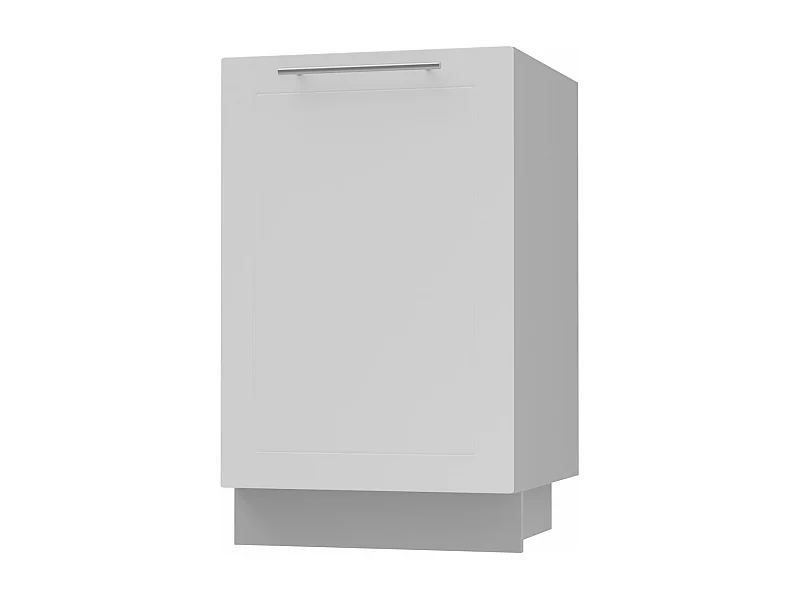 KÜCHENUNTERSCHRANK Kvantum D1D/50 Weiß Matt / Grau Matt 50 / 50 / 82cm