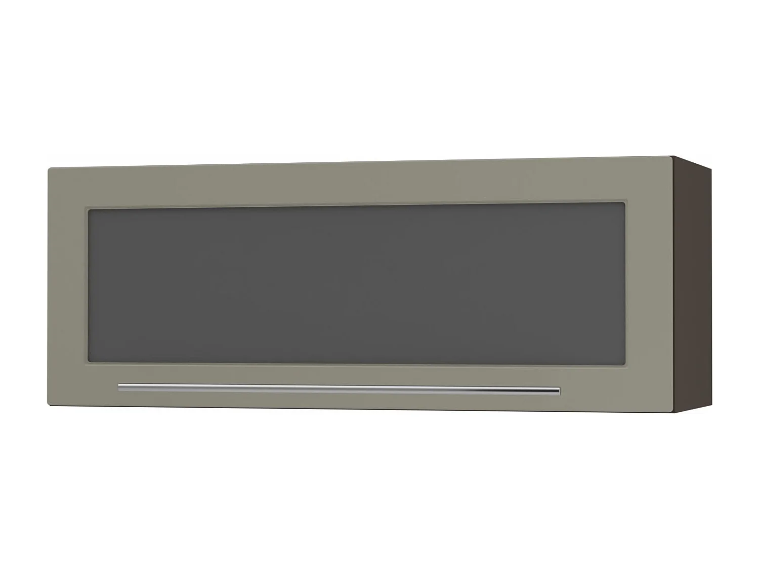 KÜCHENHÄNGESCHRANK Kvantum W4BS/90-AV Beige Matt / Lava Matt 90 / 32,5 / 36cm