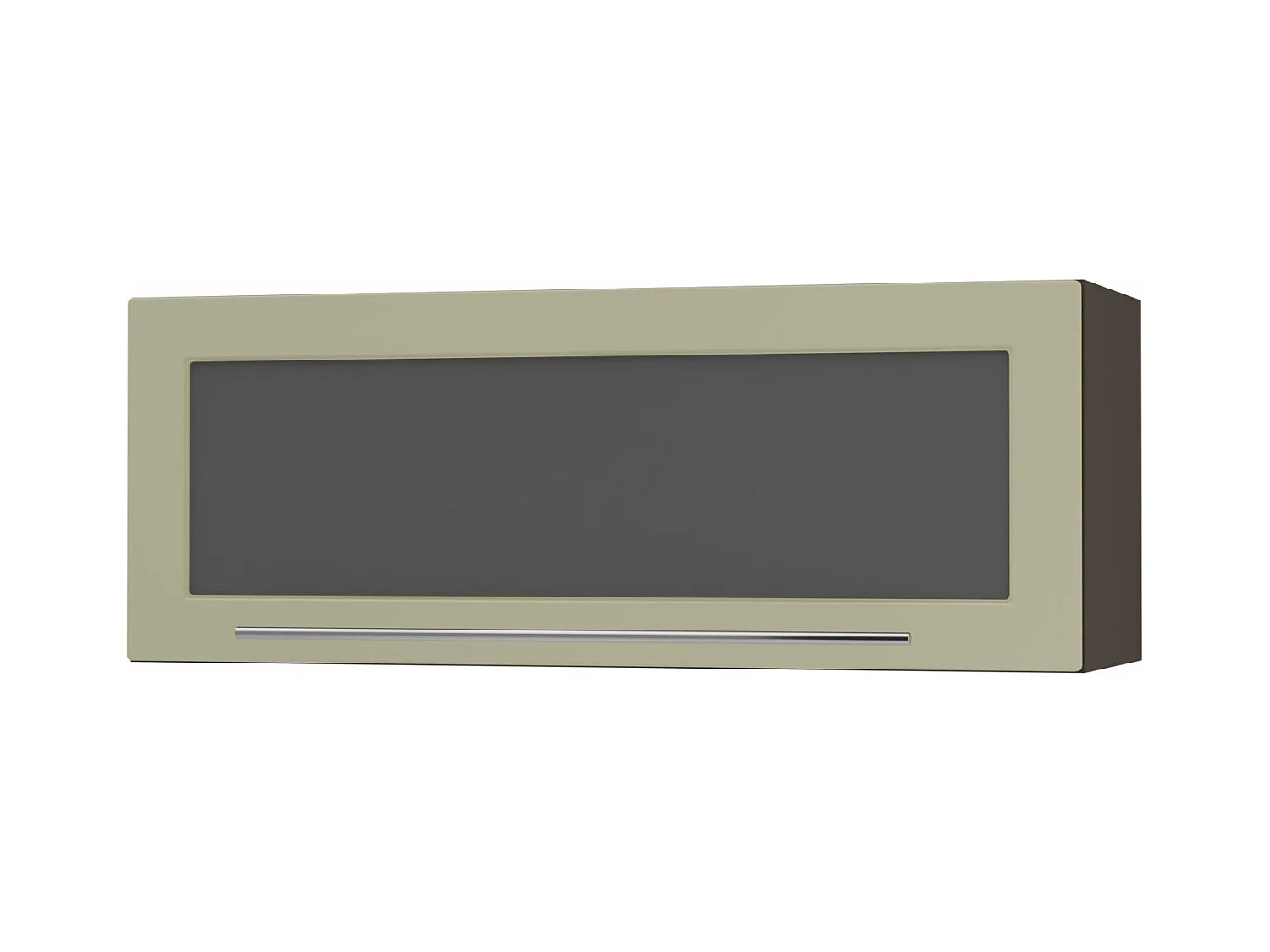 KÜCHENHÄNGESCHRANK Kvantum W4BS/90-AV Vanille Matt / Lava Matt 90 / 32,5 / 36cm