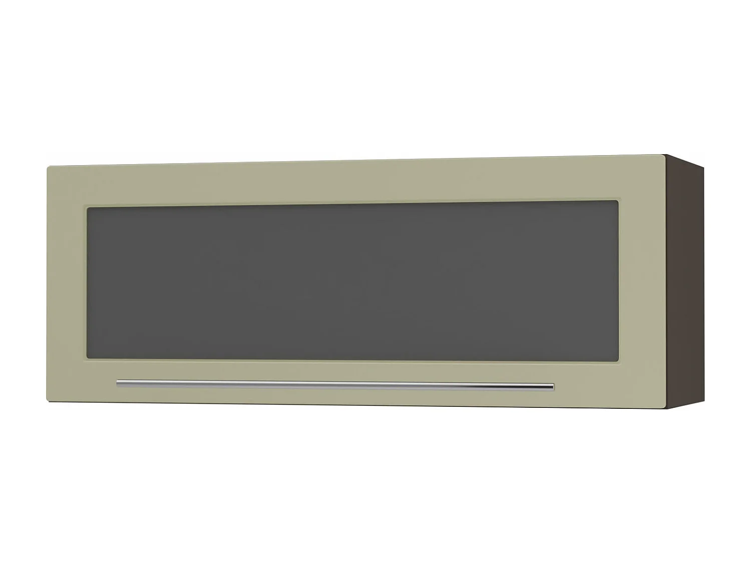 KÜCHENHÄNGESCHRANK Kvantum W4BS/90-AV Vanille Matt / Lava Matt 90 / 32,5 / 36cm