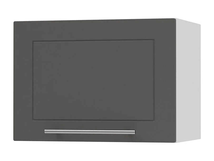 KÜCHENHÄNGESCHRANK Kvantum W4B/50 Graphit Matt / Weiß Matt 50 / 32,5 / 36cm