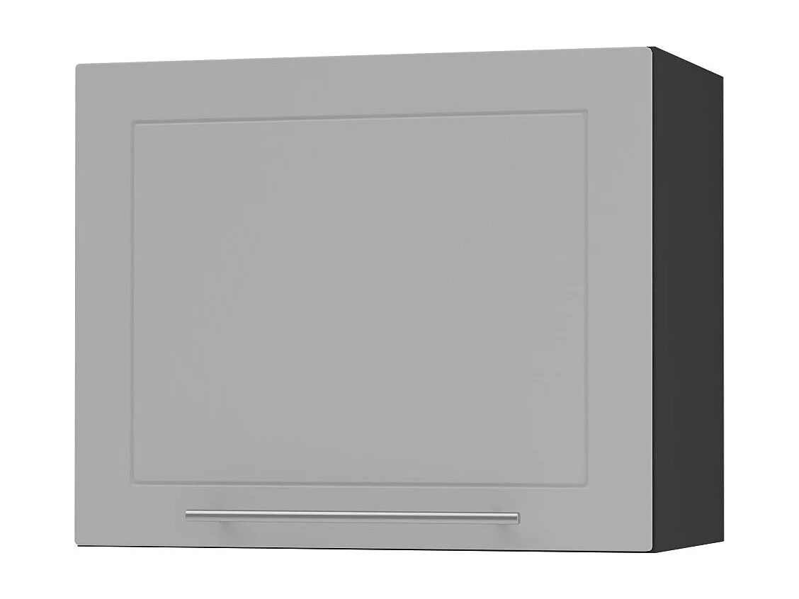 KLAPPHÄNGESCHRANK Kvantum W8/60 Dust Grey Matt / Schwarz Matt 60 / 32,5 / 50cm