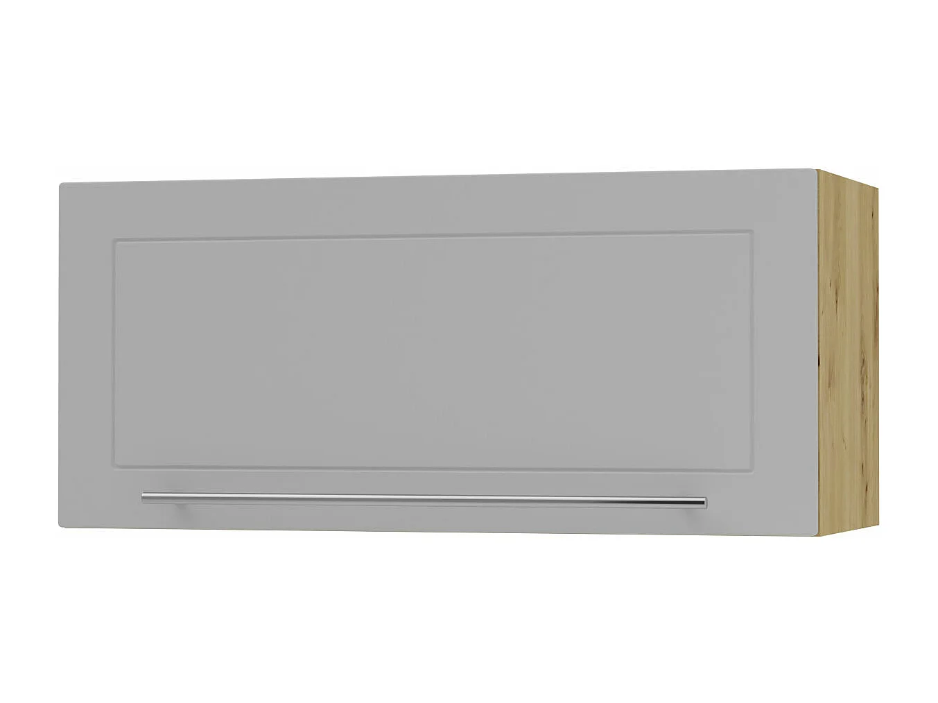 KLAPPHÄNGESCHRANK Kvantum W4B/80-AV Dust Grey Matt / Eiche Artisan Matt 80 / 32,5 / 36cm