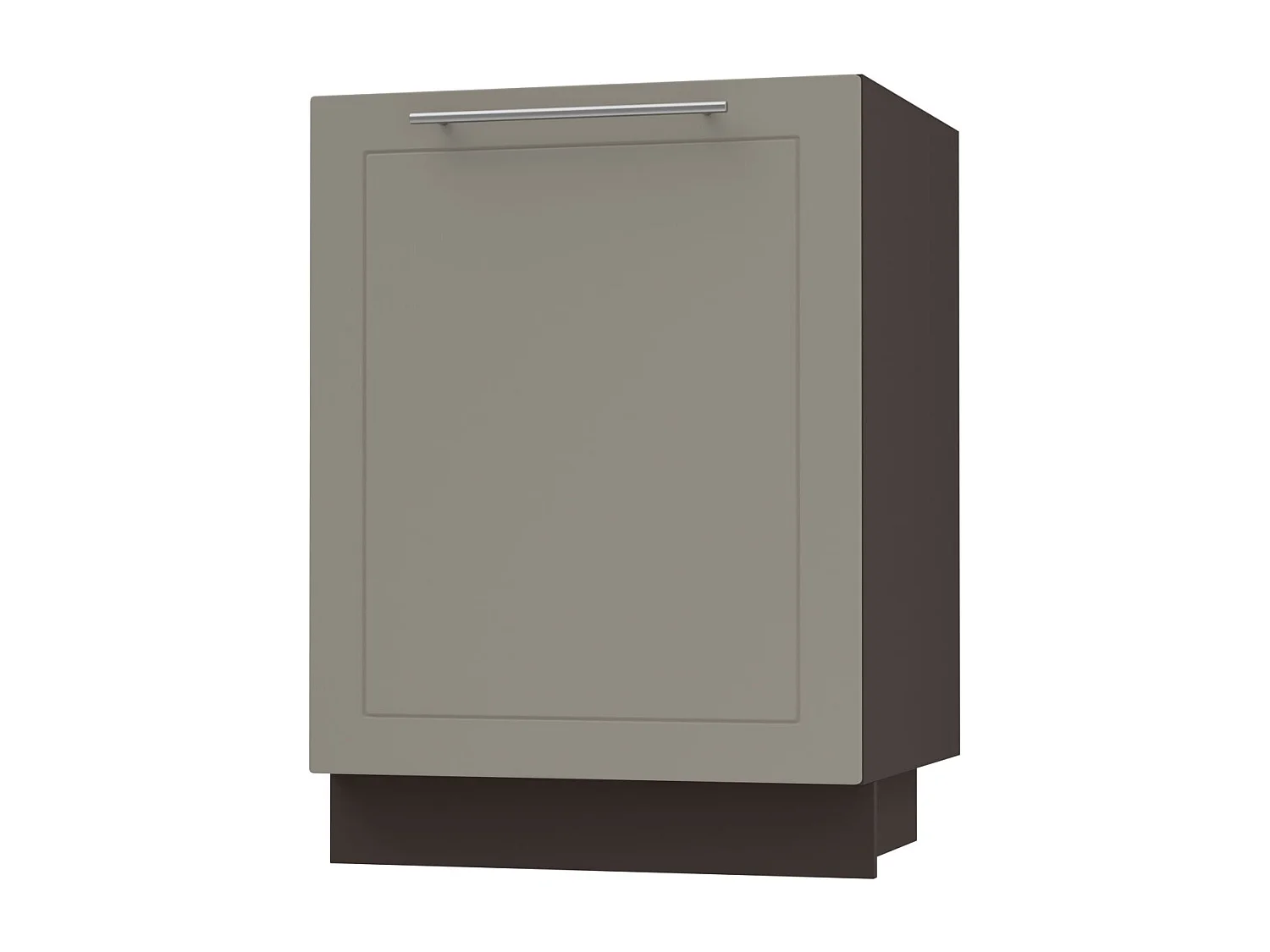 KÜCHENUNTERSCHRANK Kvantum D1D/60 Beige Matt / Lava Matt 60 / 50 / 82cm