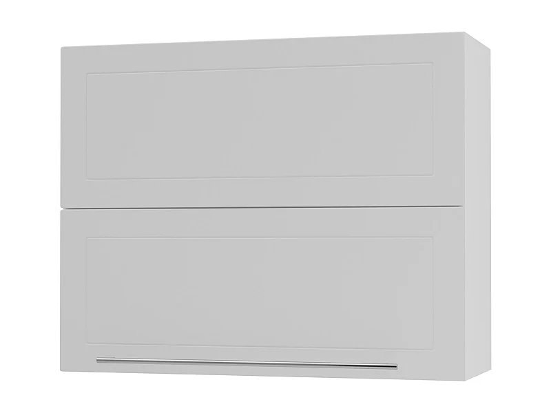 KÜCHENHÄNGESCHRANK Kvantum W8B/90 Weiß Matt / Weiß Matt 90 / 32,5 / 72cm