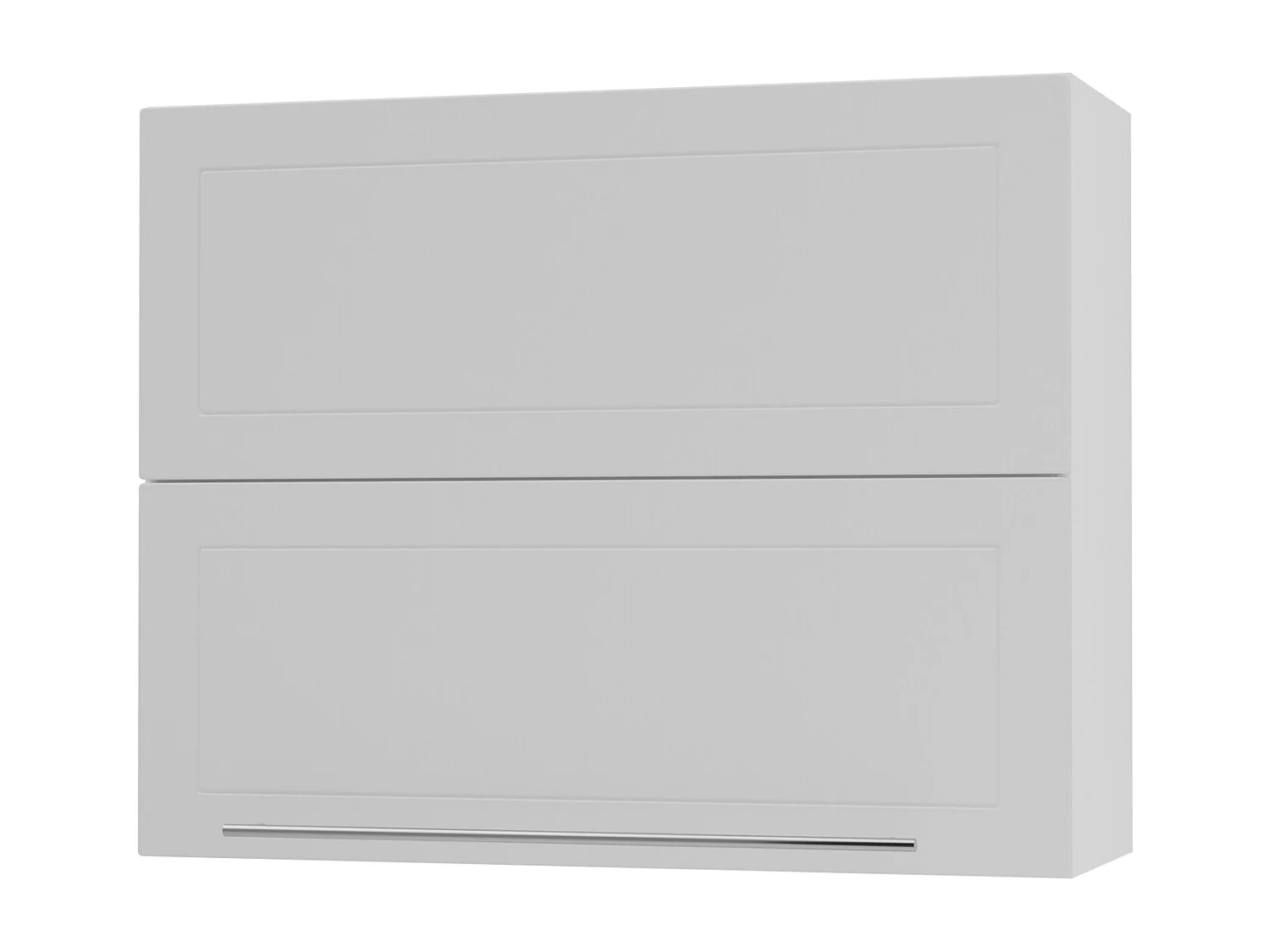 KÜCHENHÄNGESCHRANK Kvantum W8B/90 Weiß Matt / Weiß Matt 90 / 32,5 / 72cm