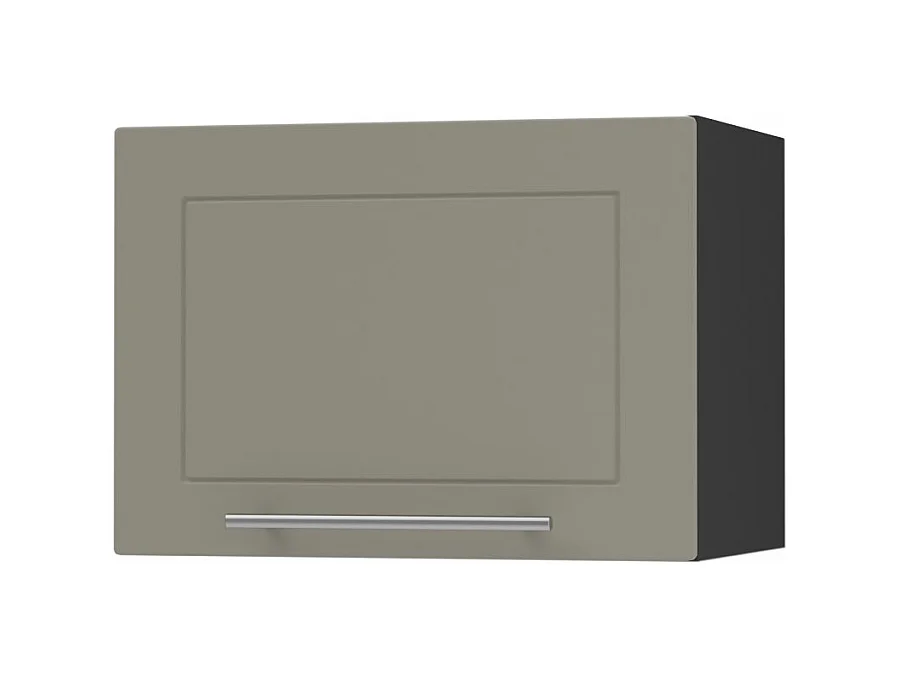 KÜCHENHÄNGESCHRANK Kvantum W4B/50 Beige Matt / Schwarz Matt 50 / 32,5 / 36cm