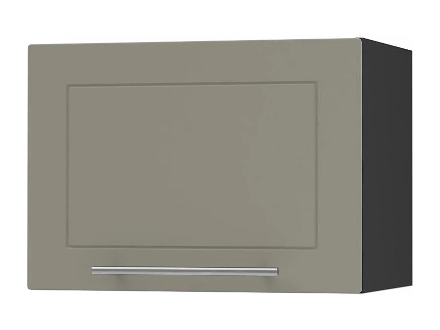 KÜCHENHÄNGESCHRANK Kvantum W4B/50 Beige Matt / Schwarz Matt 50 / 32,5 / 36cm