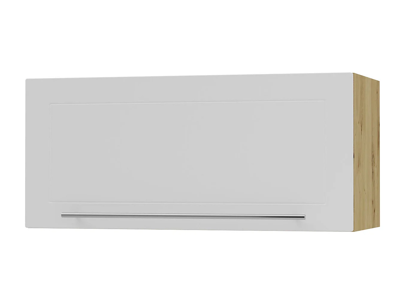 KLAPPHÄNGESCHRANK Kvantum W4B/80-AV Weiß Matt / Eiche Artisan Matt 80 / 32,5 / 36cm