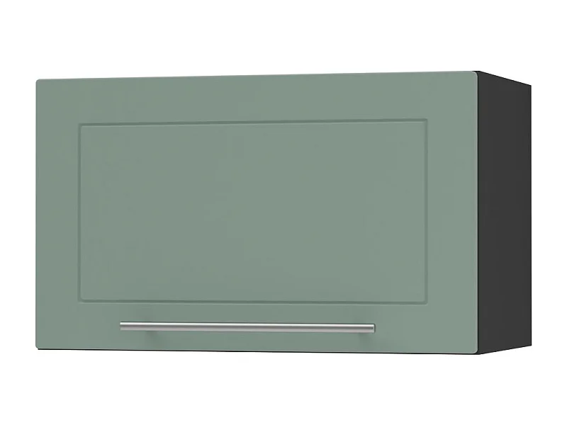 KLAPPHÄNGESCHRANK Kvantum W4B/80 Mint Matt / Schwarz Matt 80 / 32,5 / 36cm