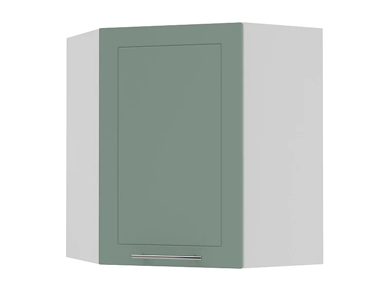 KÜCHENHÄNGESCHRANK Kvantum W10/60 Mint Matt / Weiß Matt 60 / 60 / 72cm