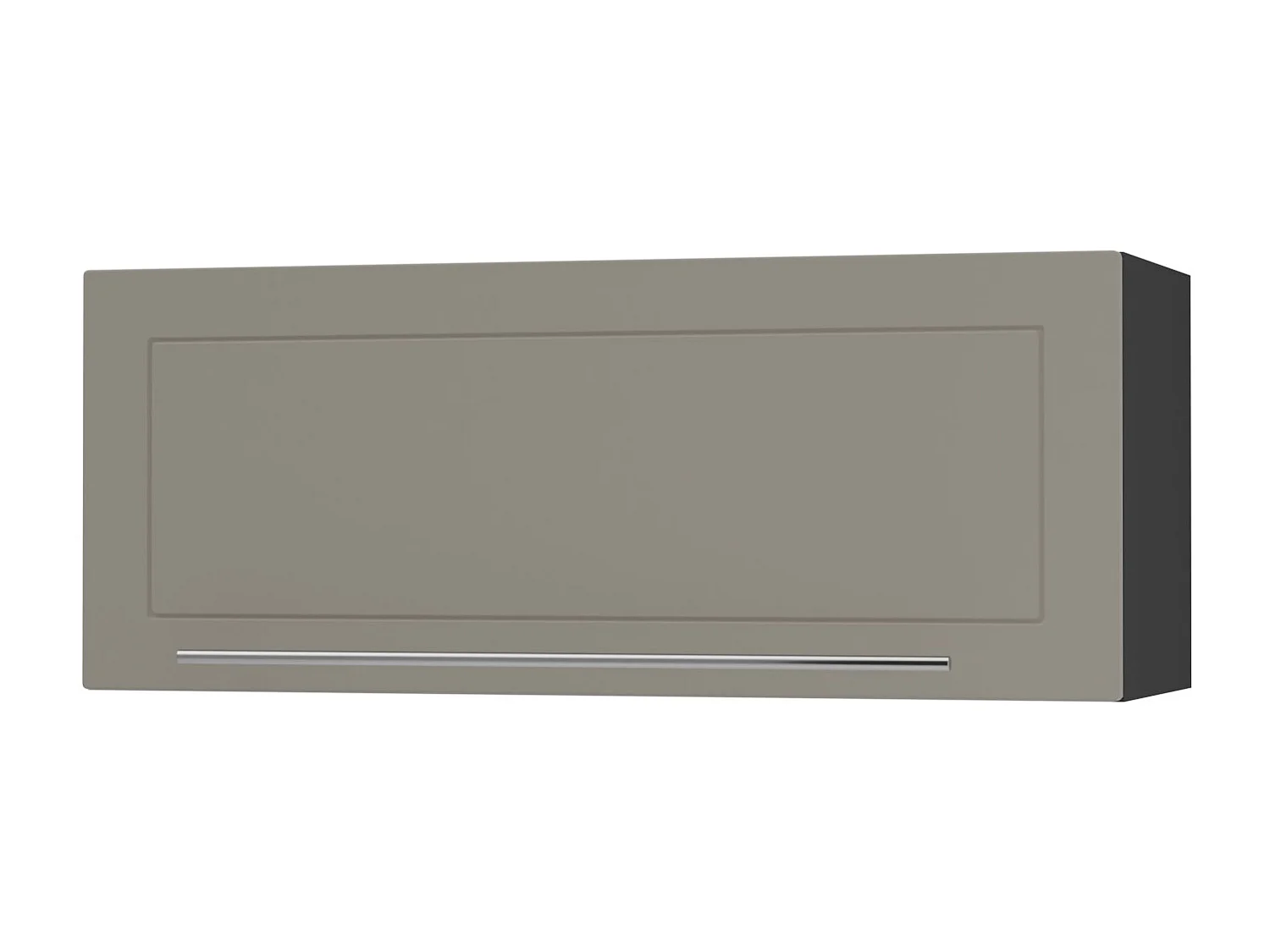 KLAPPHÄNGESCHRANK Kvantum W4B/90-AV Beige Matt / Schwarz Matt 90 / 32,5 / 36cm