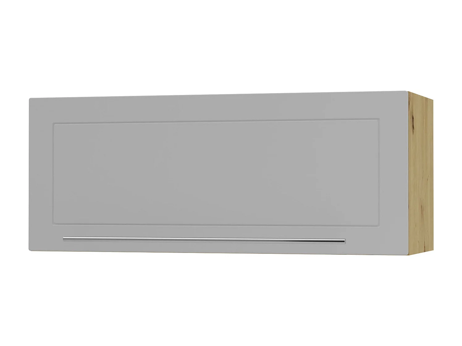 KLAPPHÄNGESCHRANK Kvantum W4B/90-AV Dust Grey Matt / Eiche Artisan Matt 90 / 32,5 / 36cm