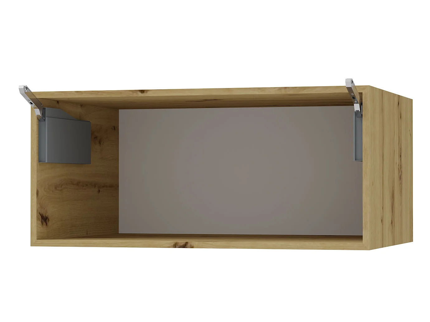 KLAPPHÄNGESCHRANK Kvantum W4B/90-AV Dust Grey Matt / Eiche Artisan Matt 90 / 32,5 / 36cm