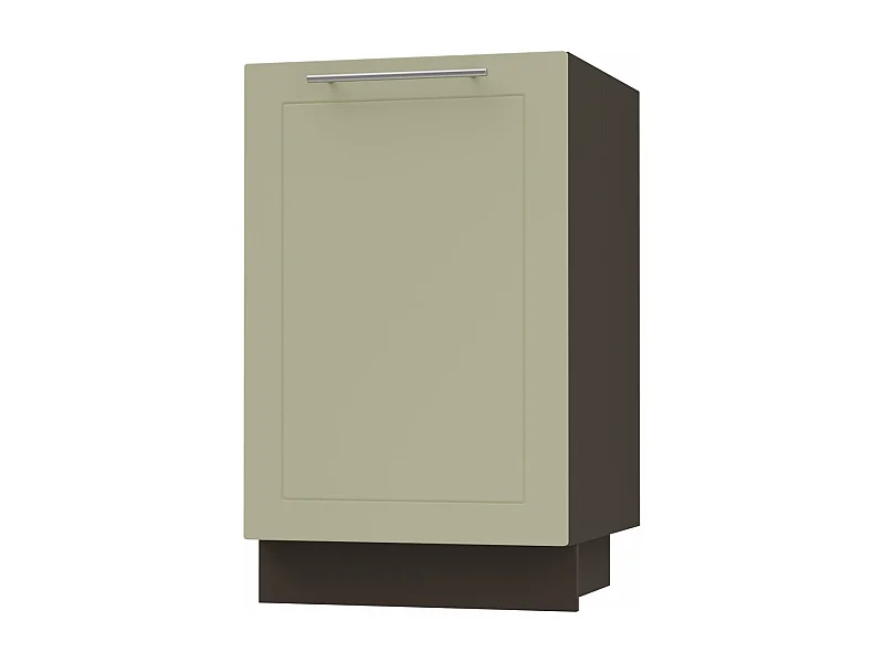 KÜCHENUNTERSCHRANK Kvantum D1D/50 Vanille Matt / Lava Matt 50 / 50 / 82cm