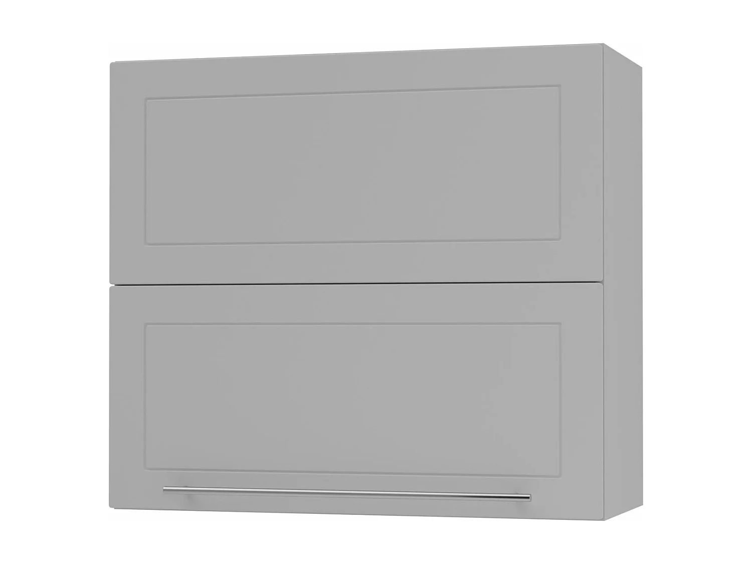 KÜCHENHÄNGESCHRANK Kvantum W8B/80 Dust Grey Matt / Grau Matt 80 / 32,5 / 72cm