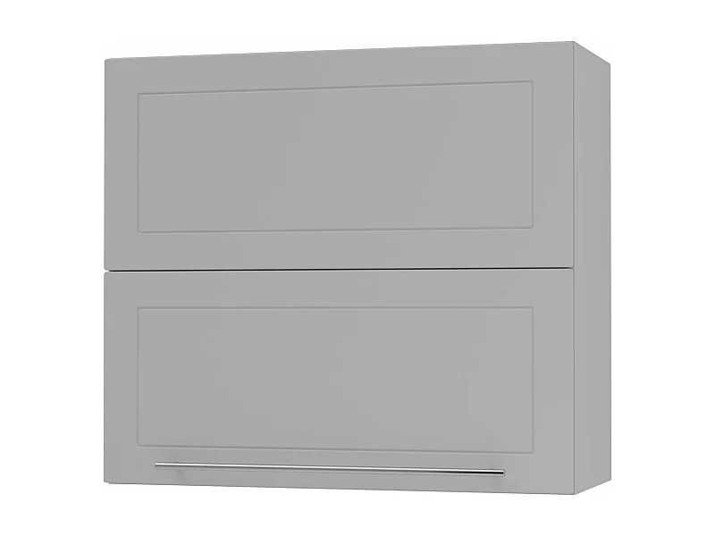 KÜCHENHÄNGESCHRANK Kvantum W8B/80 Dust Grey Matt / Grau Matt 80 / 32,5 / 72cm