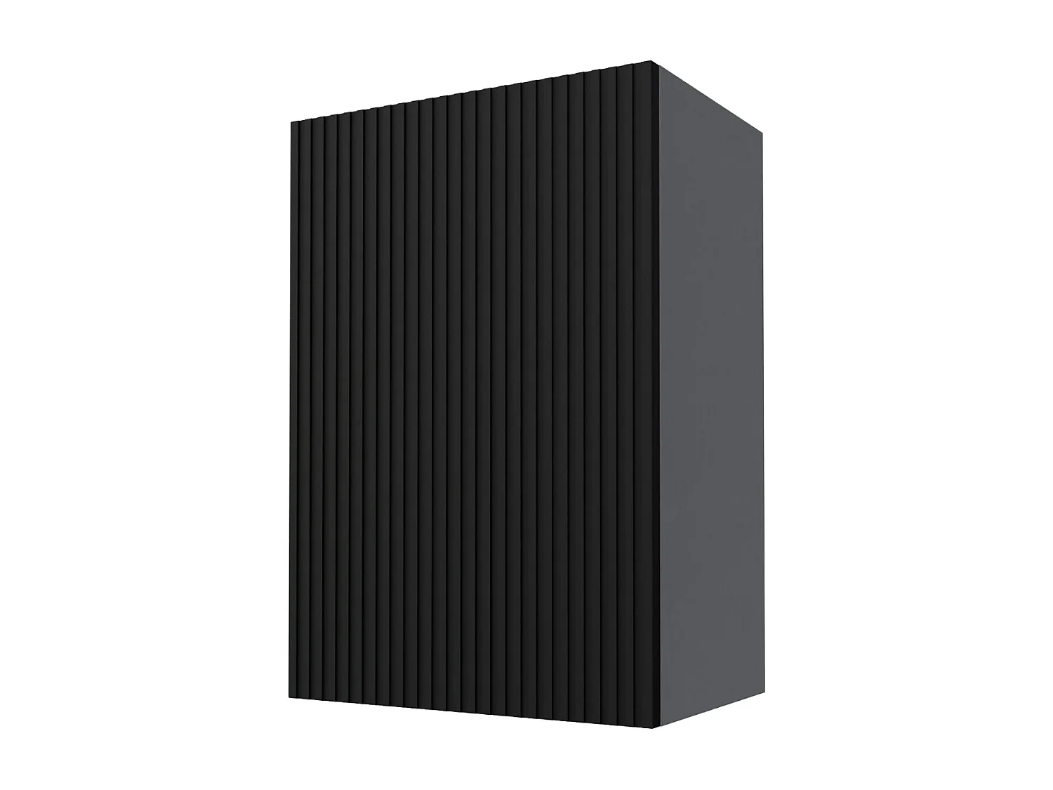 KÜCHENHÄNGESCHRANK Lamello W2/50 Schwarz Matt / Grau 50 / 32,5 / 72cm