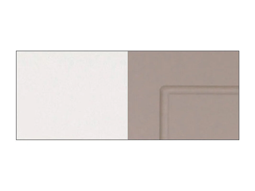 KLAPPHÄNGESCHRANK Kvantum W4B/30 Beige Matt / Weiß Matt 30 / 32,5 / 36cm