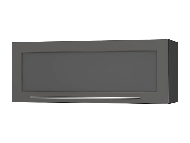 KLAPPHÄNGESCHRANK Kvantum W4BS/90 Graphit Matt / Schwarz Matt 90 / 32,5 / 36cm