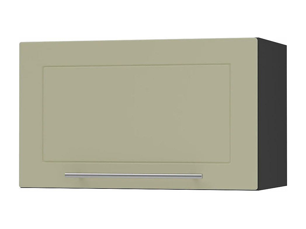 KLAPPHÄNGESCHRANK Kvantum W4B/80 Vanille Matt / Schwarz Matt 80 / 32,5 / 36cm