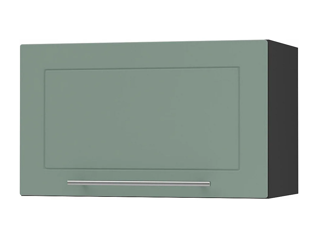 KLAPPHÄNGESCHRANK Kvantum W4B/60 Mint Matt / Schwarz Matt 60 / 32,5 / 36cm