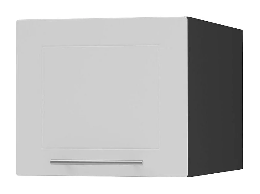 KLAPPHÄNGESCHRANK Kvantum W6B/40 Weiß Matt / Schwarz Matt 40 / 59 / 36cm