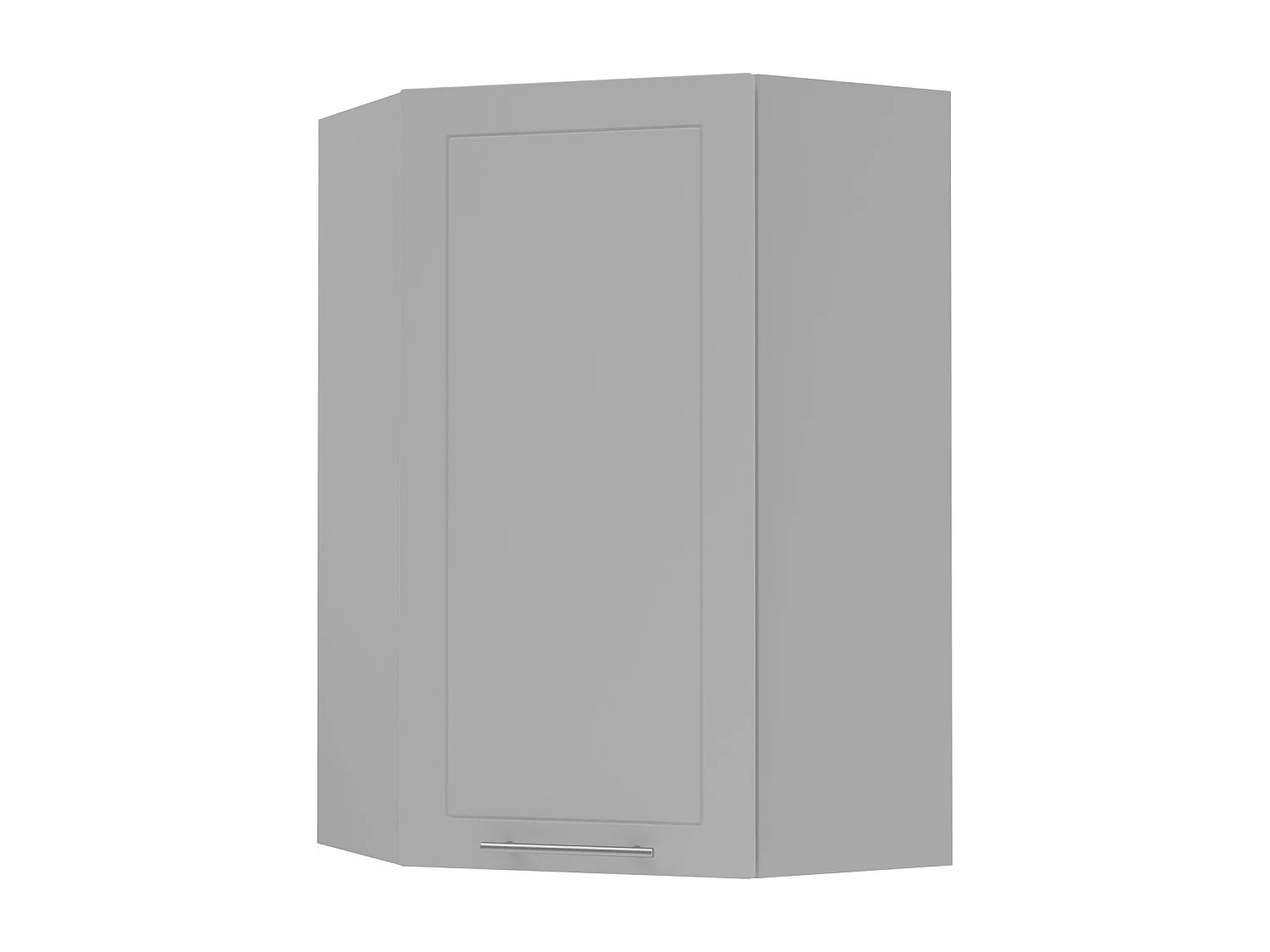 KÜCHENHÄNGESCHRANK Kvantum W4/10/60 Dust Grey Matt / Grau Matt 60 / 60 / 96cm