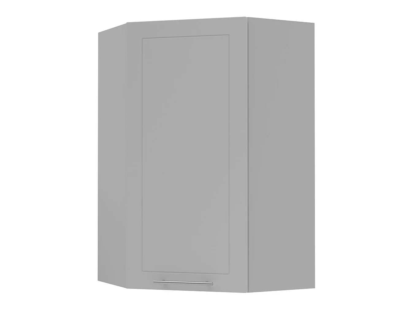 KÜCHENHÄNGESCHRANK Kvantum W4/10/60 Dust Grey Matt / Grau Matt 60 / 60 / 96cm