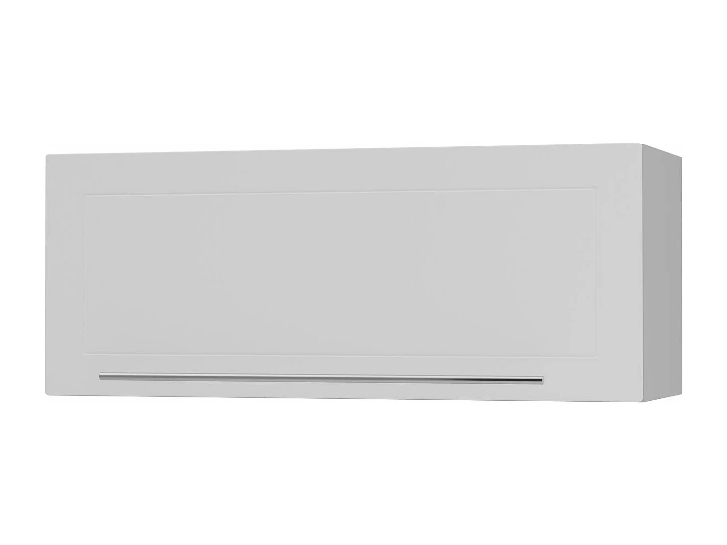 KLAPPHÄNGESCHRANK Kvantum W4B/90 Weiß Matt / Grau Matt 90 / 32,5 / 36cm