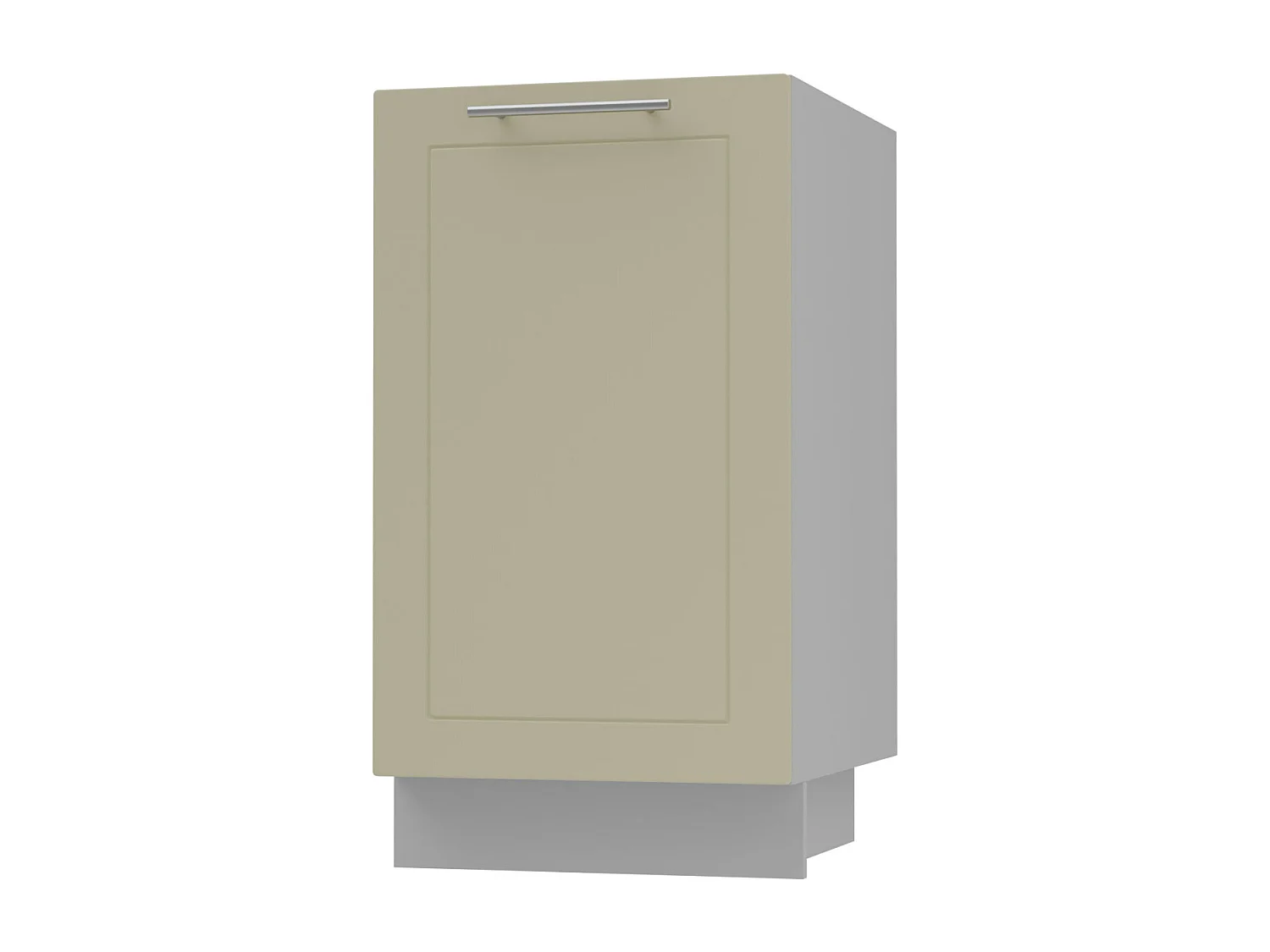 KÜCHENUNTERSCHRANK Kvantum D1D/45 Vanille Matt / Grau Matt 45 / 50 / 82cm