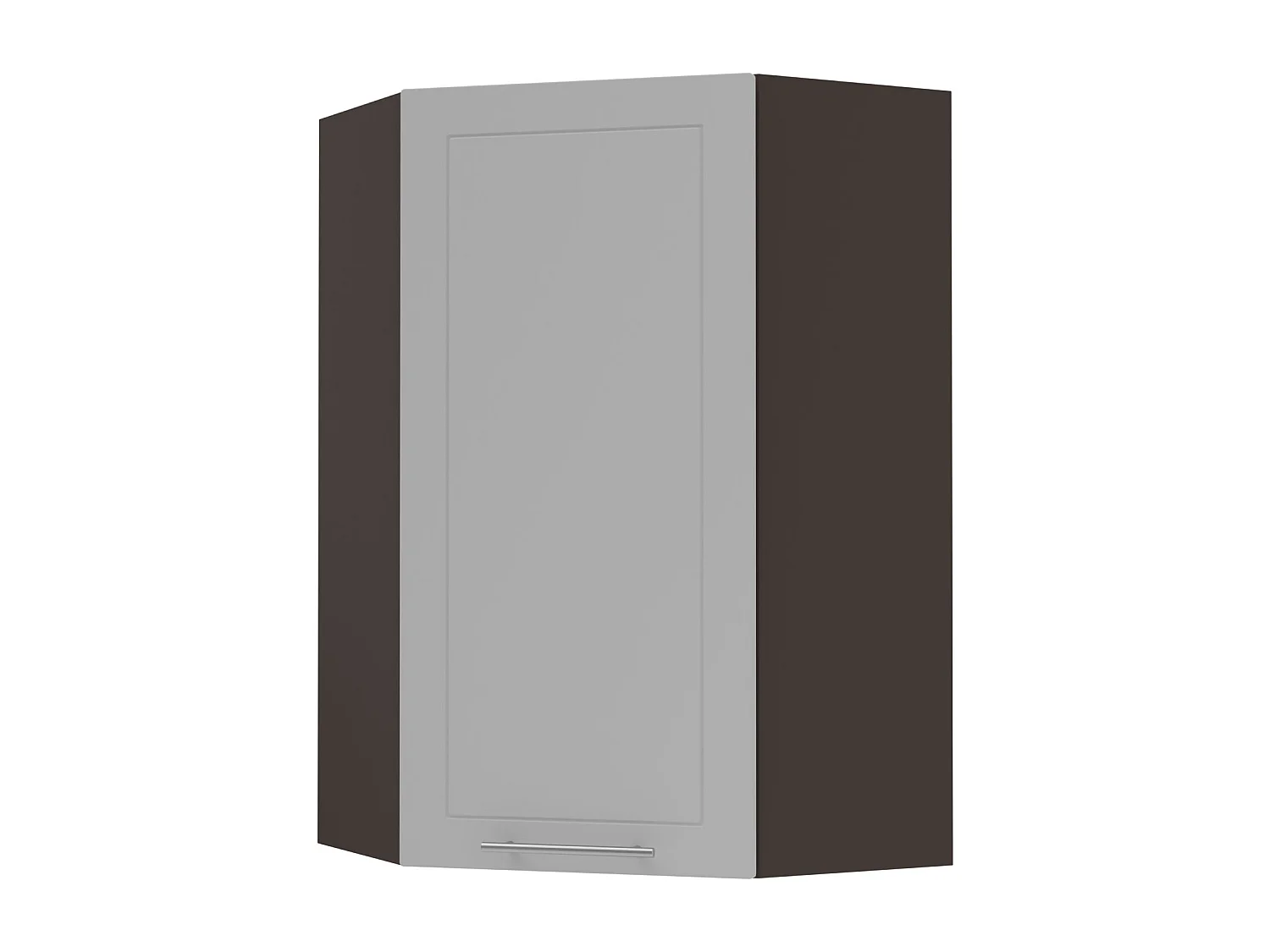 KÜCHENHÄNGESCHRANK Kvantum W4/10/60 Dust Grey Matt / Lava Matt 60 / 60 / 96cm