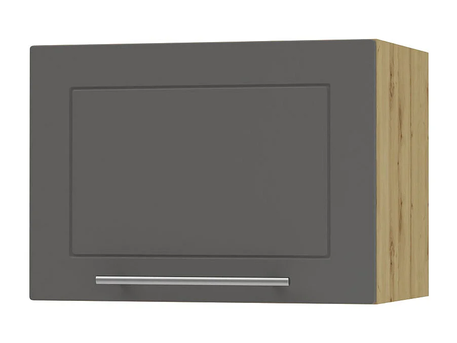 KLAPPHÄNGESCHRANK Kvantum W4B/45 Graphit Matt / Eiche Artisan Matt 45 / 32,5 / 36cm