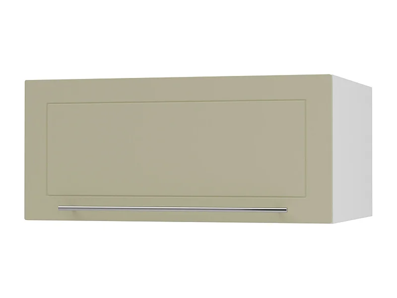 KLAPPHÄNGESCHRANK Kvantum W4B/80-AV Vanille Matt / Weiß Matt 80 / 32,5 / 36cm