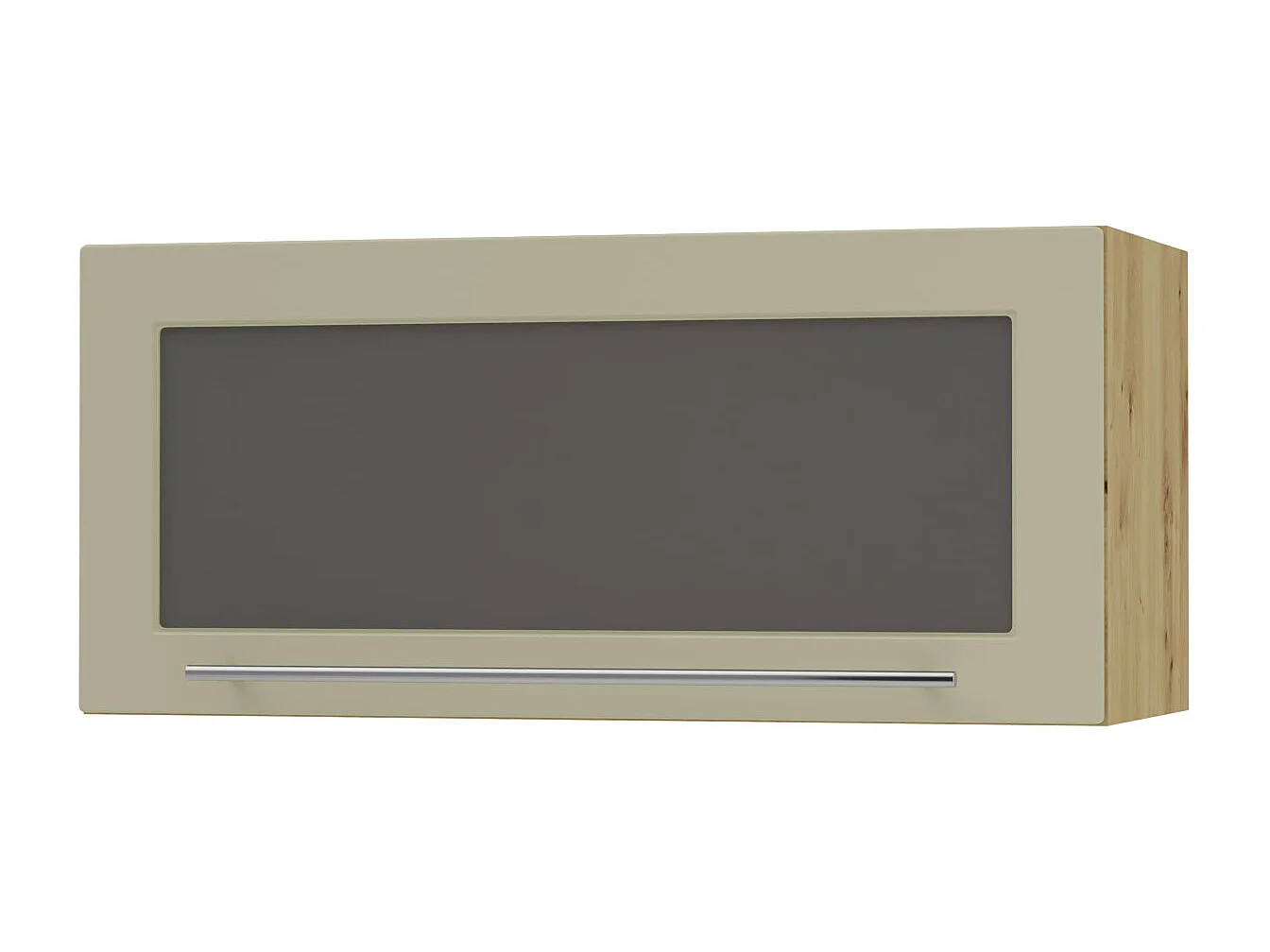 KLAPPHÄNGESCHRANK Kvantum W4BS/80-AV Vanille Matt / Eiche Artisan Matt 80 / 32,5 / 36cm