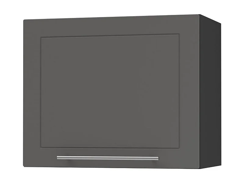 KLAPPHÄNGESCHRANK Kvantum W8/60 Graphit Matt / Schwarz Matt 60 / 32,5 / 50cm