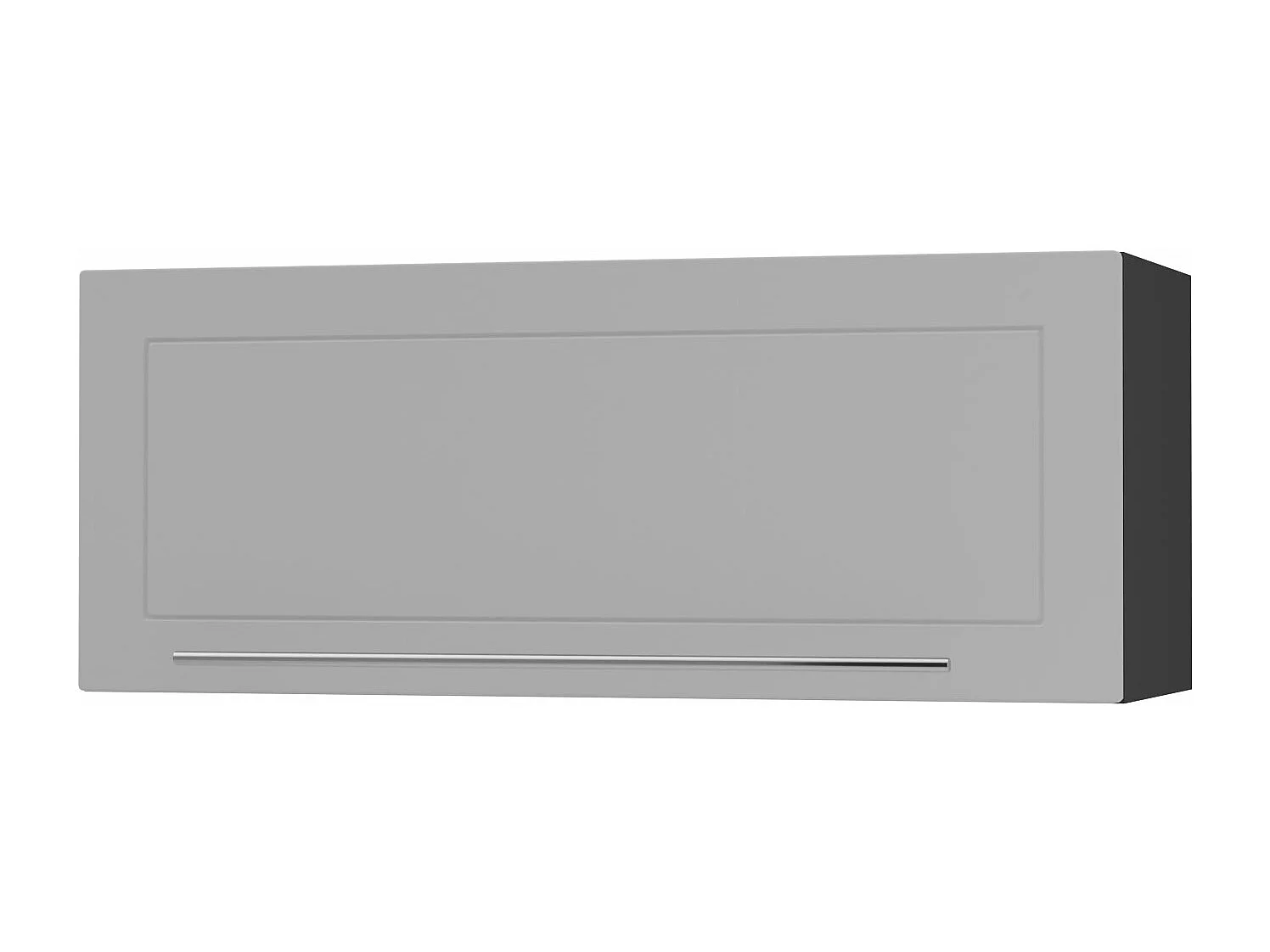 KLAPPHÄNGESCHRANK Kvantum W4B/90 Dust Grey Matt / Schwarz Matt 90 / 32,5 / 36cm