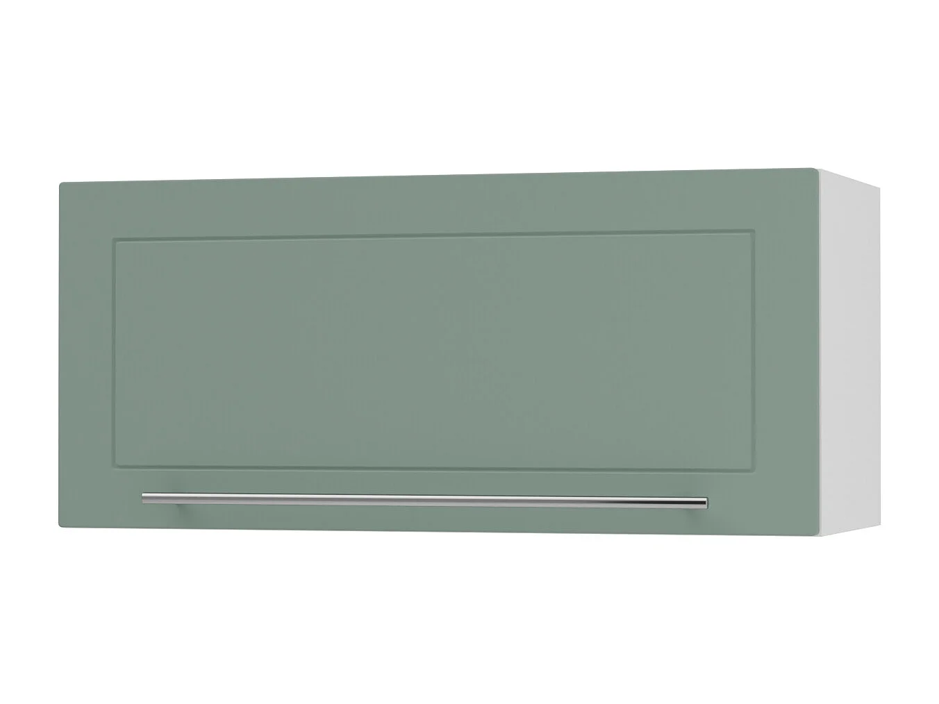 KLAPPHÄNGESCHRANK Kvantum W4B/80 Mint Matt / Weiß Matt 80 / 32,5 / 36cm