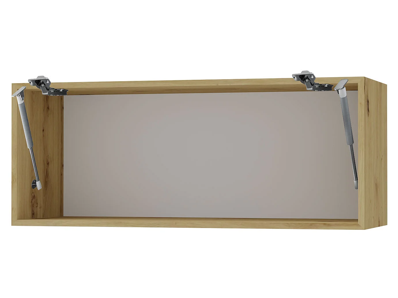 KLAPPHÄNGESCHRANK Kvantum W4B/80 Mint Matt / Eiche Artisan Matt 80 / 32,5 / 36cm