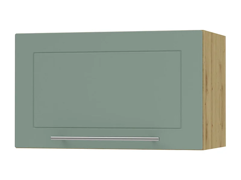 KLAPPHÄNGESCHRANK Kvantum W4B/80 Mint Matt / Eiche Artisan Matt 80 / 32,5 / 36cm