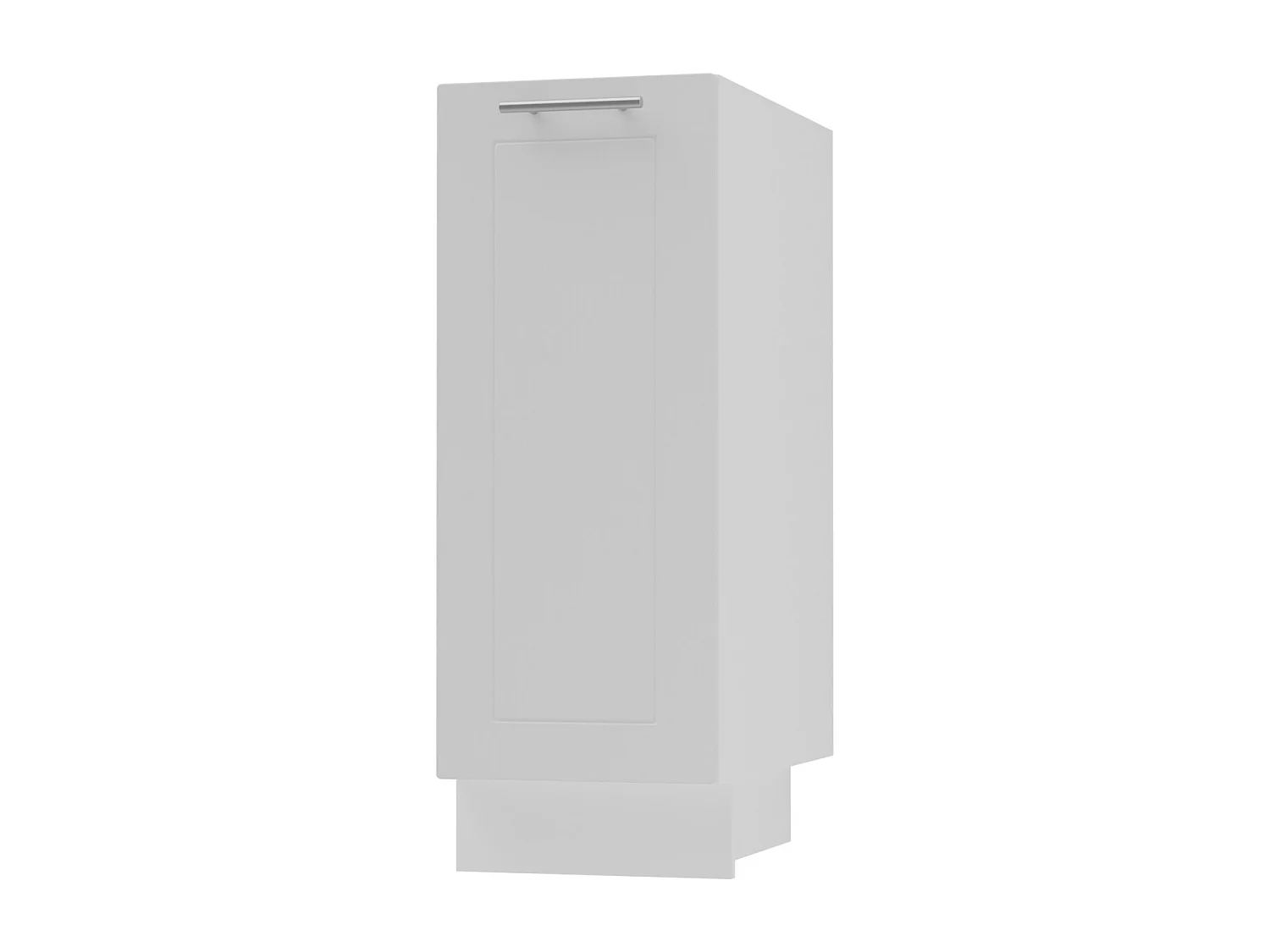 KÜCHENUNTERSCHRANK Kvantum D1D/30 Weiß Matt / Weiß Matt 30 / 50 / 82cm