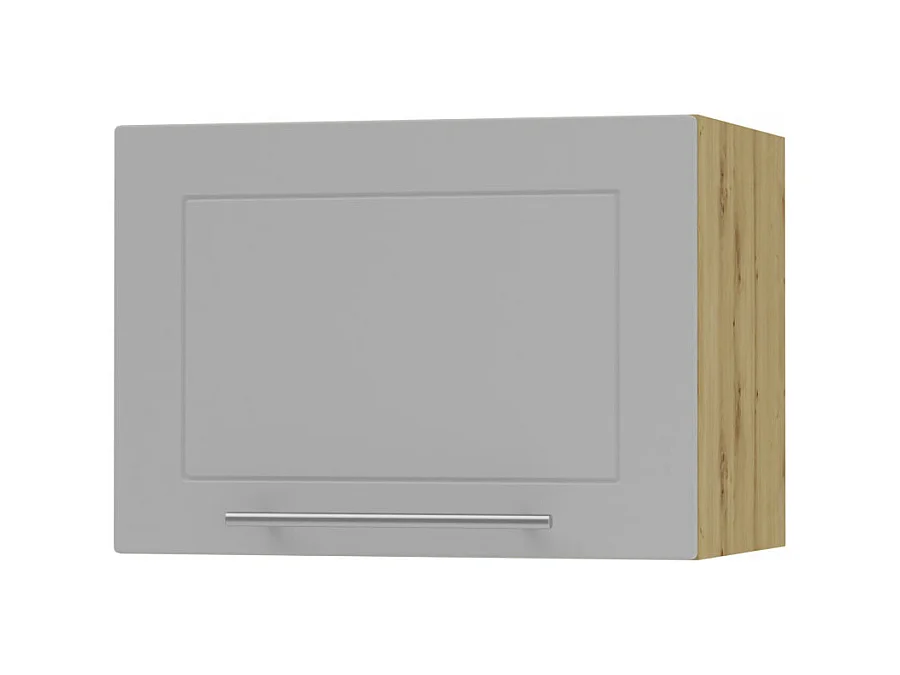 KÜCHENHÄNGESCHRANK Kvantum W4B/50 Dust Grey Matt / Eiche Artisan Matt 50 / 32,5 / 36cm