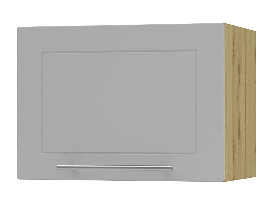 KÜCHENHÄNGESCHRANK Kvantum W4B/50 Dust Grey Matt / Eiche Artisan Matt 50 / 32,5 / 36cm