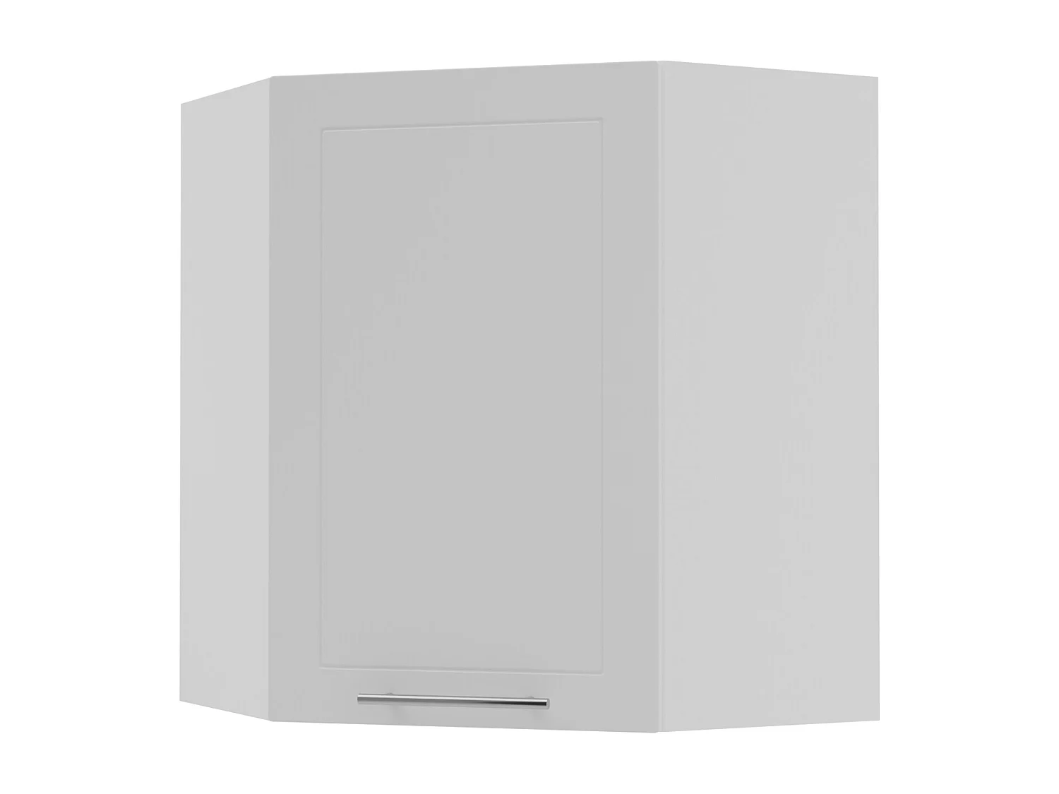 KÜCHENHÄNGESCHRANK Kvantum W10/60 Weiß Matt / Weiß Matt 60 / 60 / 72cm